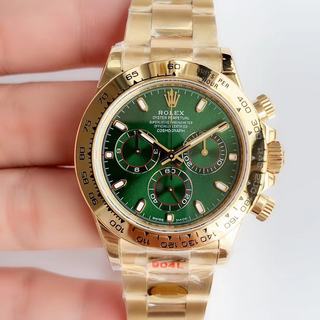 Replica Rolex Daytona Cosmograph 116508 Noob Factory V3 1:1 Best Edition, Chronograph, Stainless Steel 904L With 18K Yellow Gold Wrapped, Green Dial, Stainless Steel 904L With 18K Yellow Gold Wrapped Bracelet, SWISS Rolex 4130 Automatic Movement