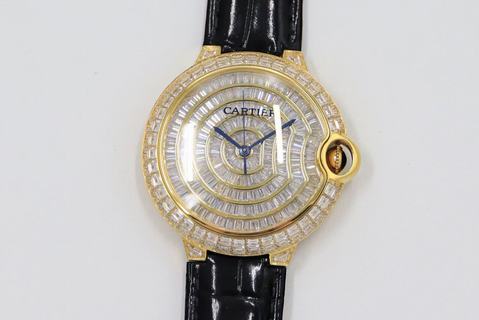 Ballon Bleu V2 T Diamond TW Factory Yellow Gold Diamond Dial M9015
