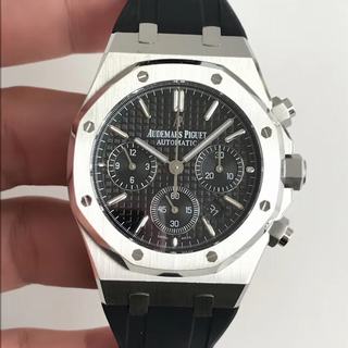 Replica Audemars Piguet Royal Oak Chronograph 26331 BF Factory 1:1 Best Edition, Chronograph, 41MM, Stainless Steel, Black Dial, Black Rubber Strap , SWISS ETA 7750 Automatic Movement