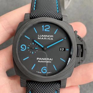 Replica Panerai Luminor Marina Carbotech PAM1661 2020 VS Factory Carbotech Black Dial Swiss P9010