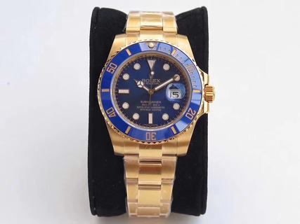 Replica Rolex Submariner Date 116618LB VR Factory 1:1 Best Edition, Stainless Steel With 18K Yellow Gold Wrapped, Blue Ceramic Bezel With 18K Yellow Gold Wrapped, Blue Dial,Stainless Steel With 18K Yellow Gold Wrapped, SWISS ETA 2836-2 Automatic Movement