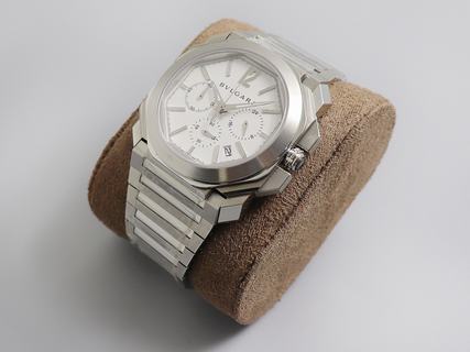 Replica Bvlgari Octo Finissimo Maserati 102116 The Best BV Factory 1:1 Replicaed Authentic SS White Dial Swiss 7750