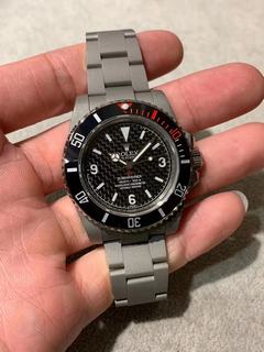 Replica Rolex Submariner DV3100 Artisans De Geneve The Rough Matt GM Factory SS Black Dial Swiss 3130